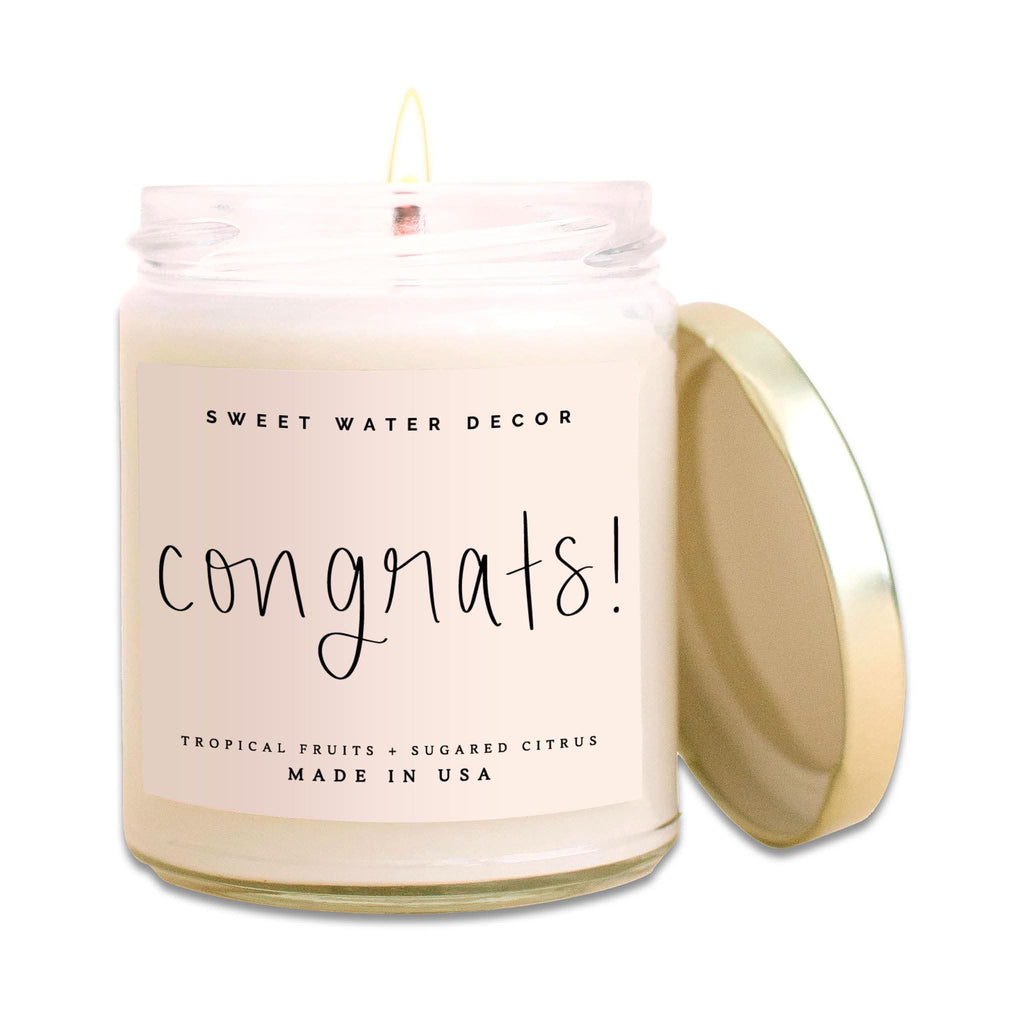 Congrats! Soy Candle – Tropical Citrus