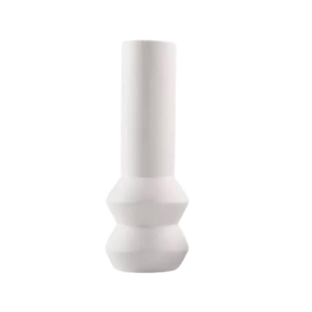 Minimalist Geometric Ceramic Vase