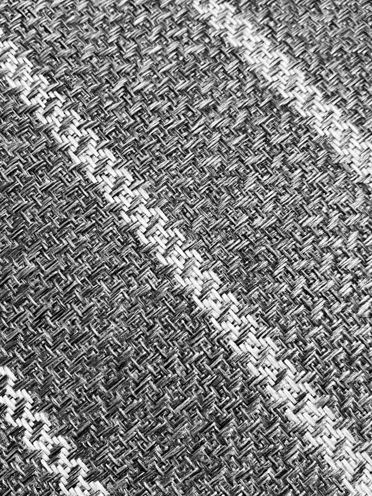 Charcoal Stripe Woven Pillow Cover