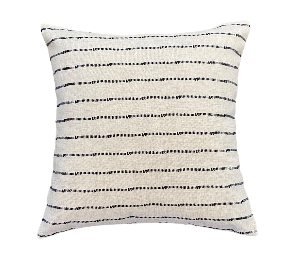 Neutral Stripe Pillow Cover