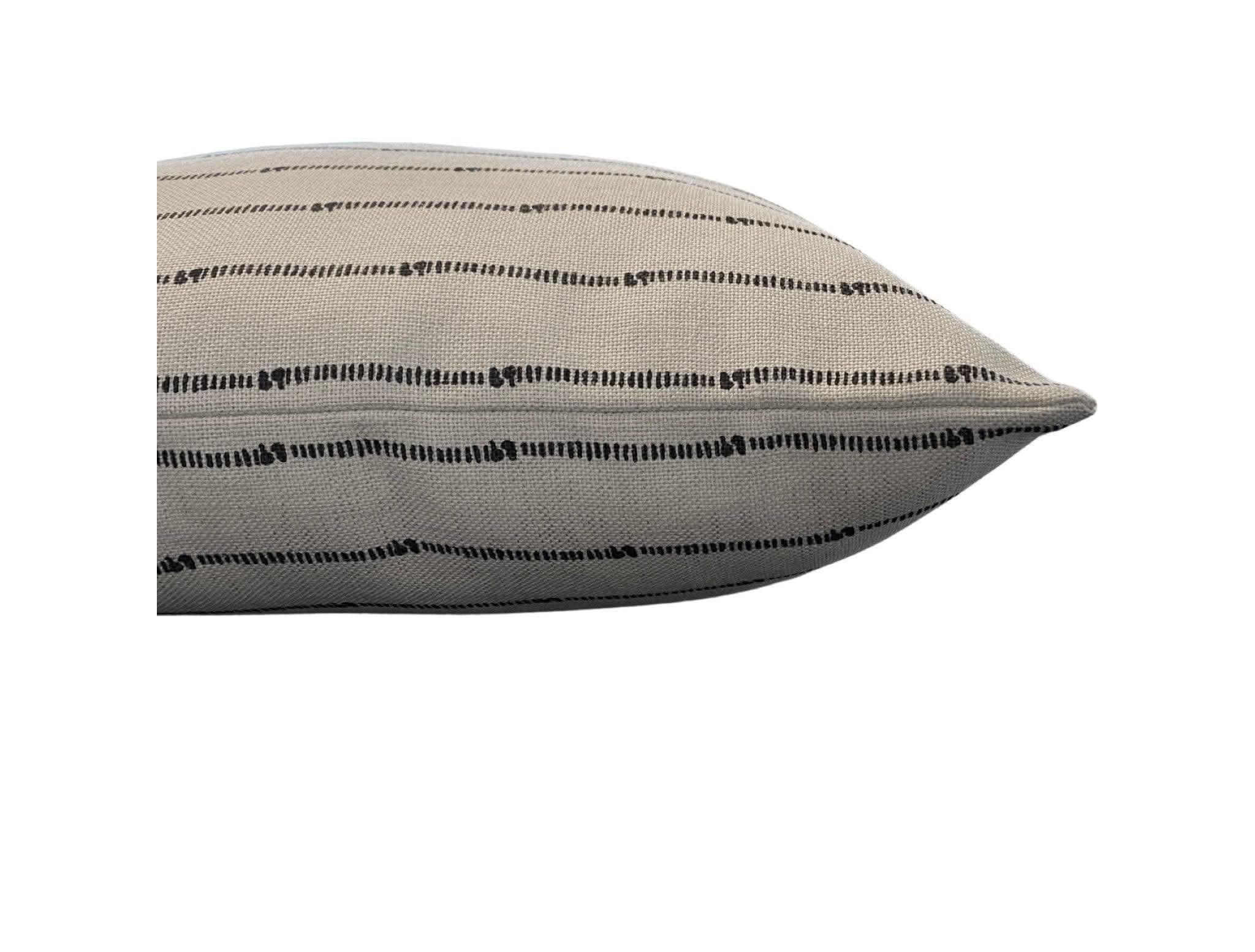 Neutral Stripe Pillow Cover
