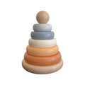 Neutral Wooden Stacking Rings Toy