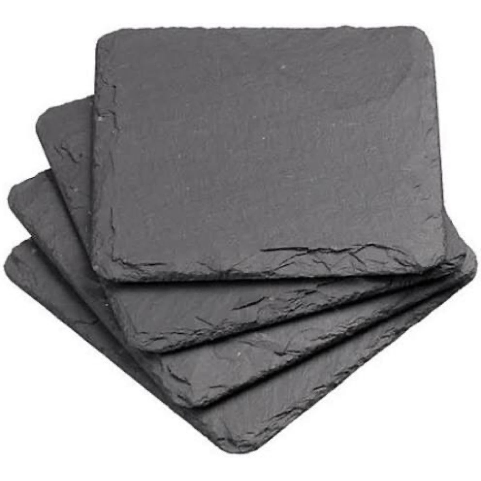 Natural Slate Coaster - Set of four