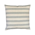 Soft Grey Stripe Woven Pillow Cover