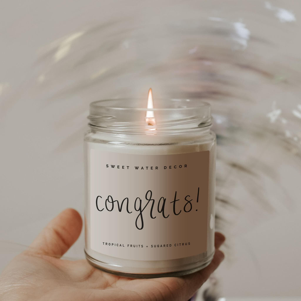 Congrats! Soy Candle – Tropical Citrus