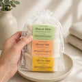 Mini Natural Soap Gift Set with Sisal Soap Saver